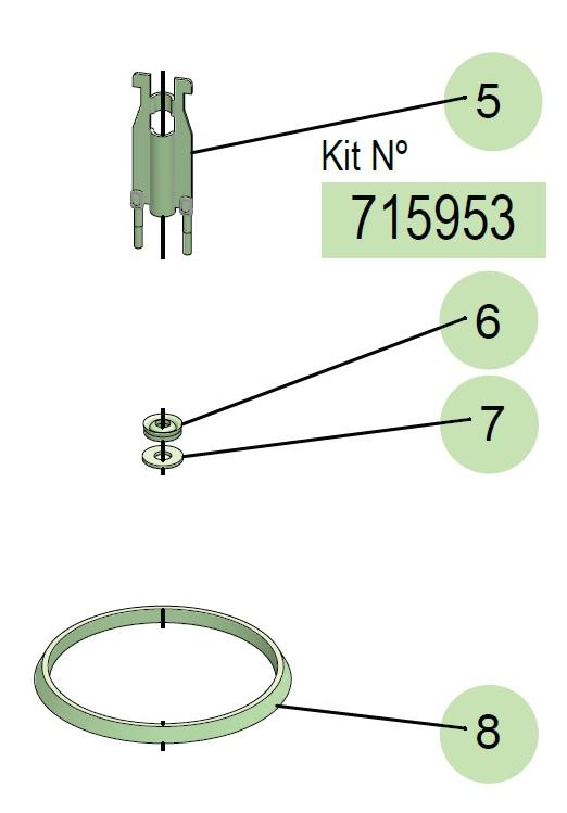BP70 PISTON KIT