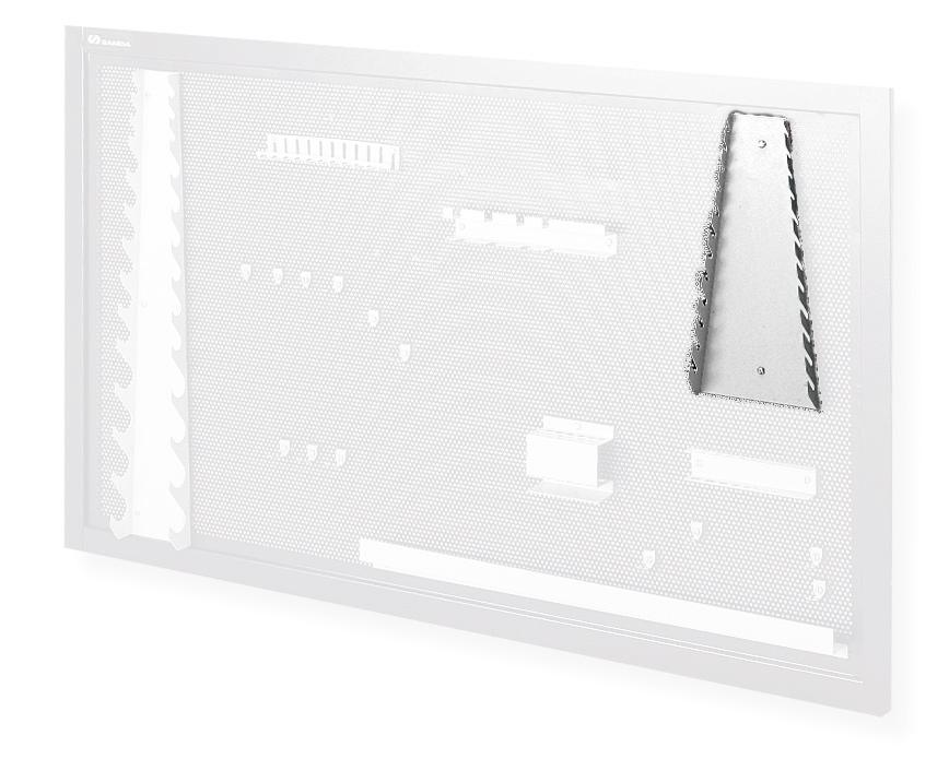 TOOL PANEL HOLDER, SET OF 13 OPEN-END WRENCHES