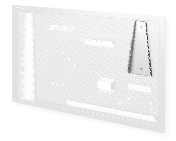 TOOL PANEL HOLDER, SET OF 13 OPEN-END WRENCHES