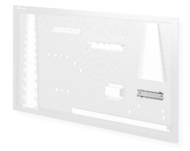 TOOL PANEL HOLDER, SET OF 12 ALLEN KEYS