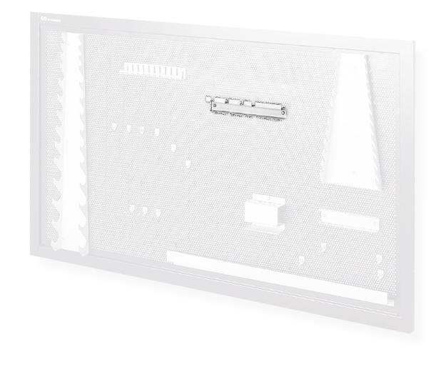 SOPORTE PARA PANEL HERRAMIENTAS, 6 DESTONILLADORES