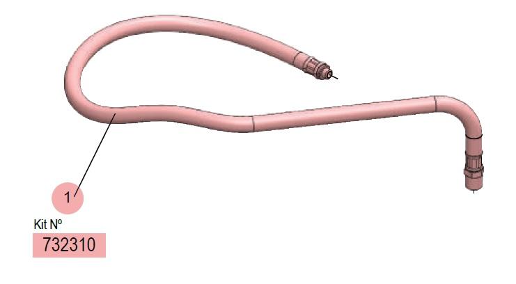 DVP-25 DISPENSING HOSE KIT
