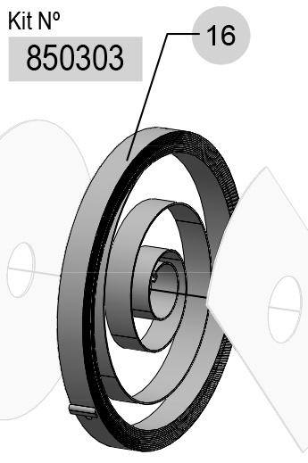 RM-12L POWER SPRING, 850303 CODE