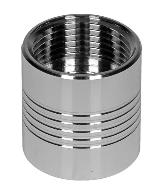 STAINLESS STEEL THREADED HYDRAULIC ADAPTER, 1