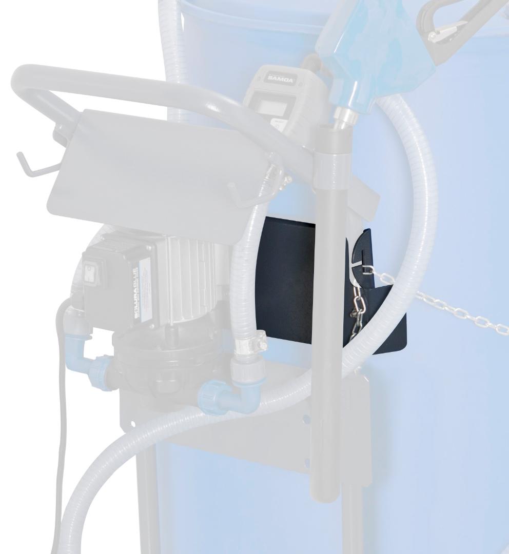SOPORTE PARA BOMBA ELÉCTRICA EN KIT DISPENSADOR DE UREA/ADBLUE