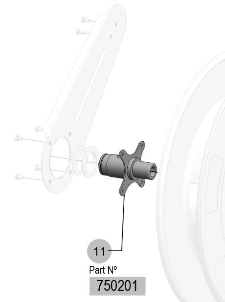 501X00 SERIES, SHAFT, 750201 CODE