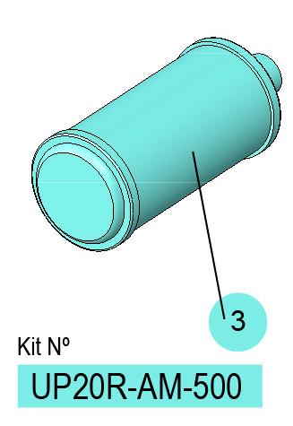 KIT SILENCIADOR UP20