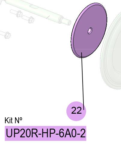 UP20 AIR PISTON KIT