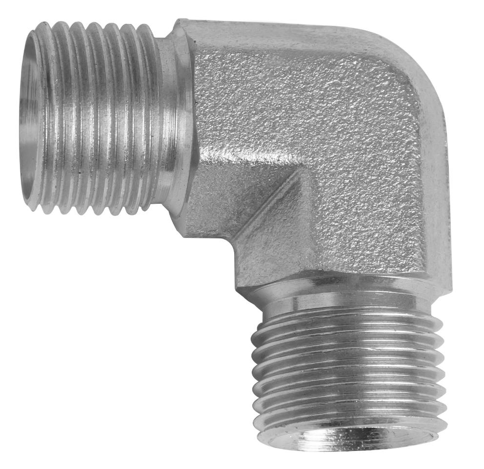 ADAPTADOR HIDRÁULICO, CODO 90°, 1/2