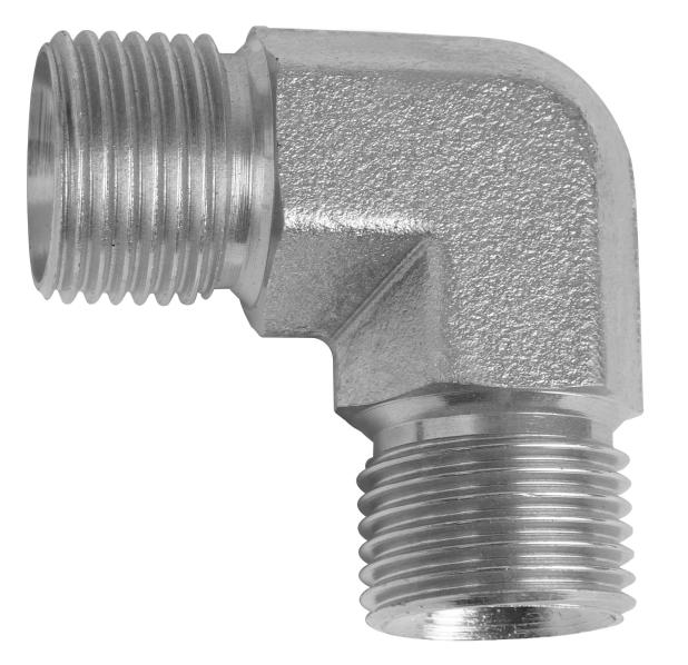ADAPTADOR HIDRÁULICO, CODO 90°, 1/2