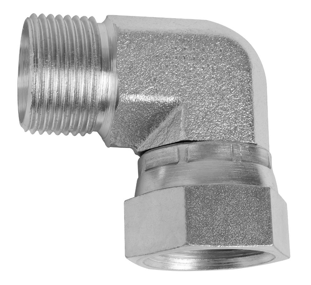 ADAPTADOR HIDRÁULICO, CODO 90°, 3/4