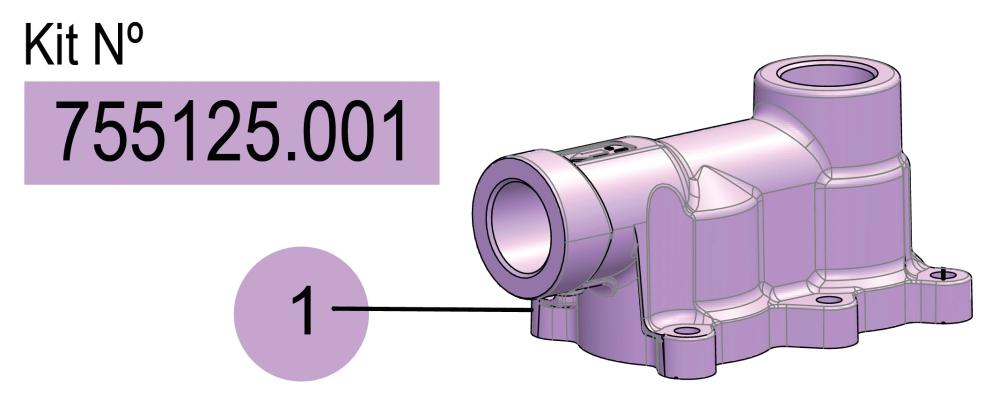 METALLIC DP-200 OUTLET MANIFOLD KIT
