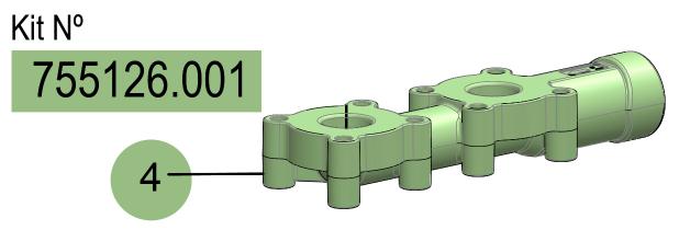 METÁLICA DP-200 INLET MANIFOLD KIT