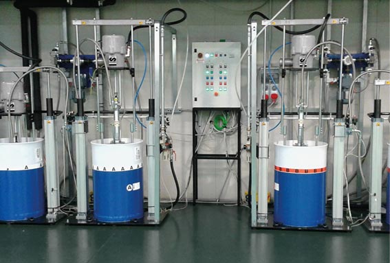 High viscosity fluids equipment